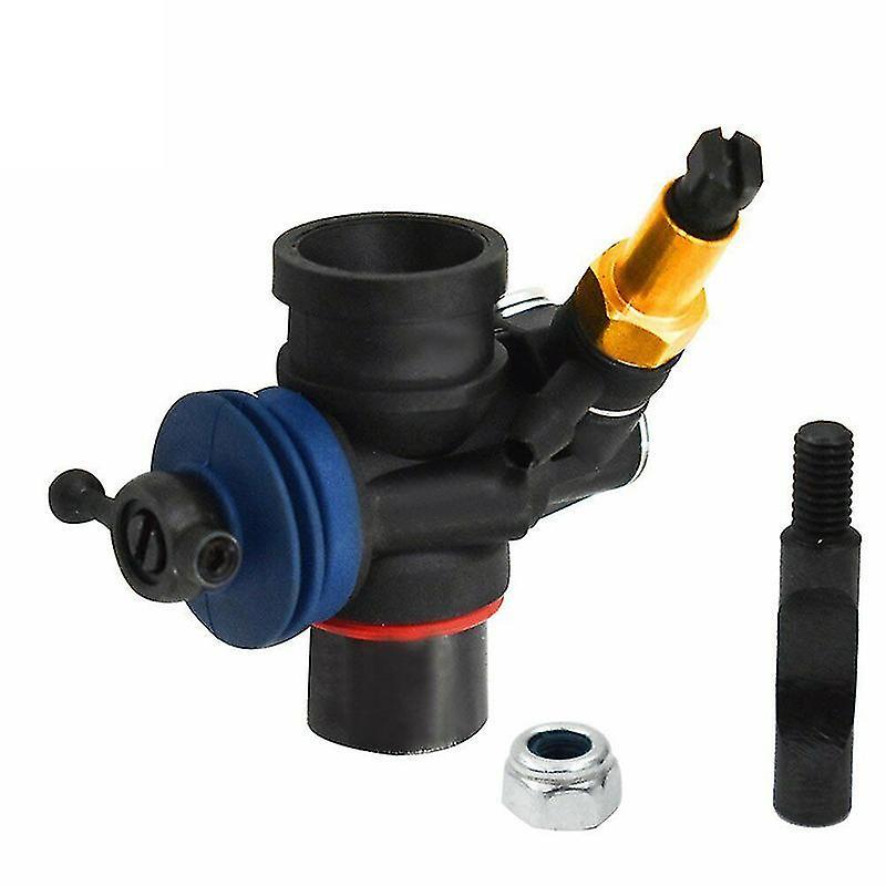 Engine Carburetor: Durable Black Plastic Construction - Optimized Performance Replacement Part for Traxxas T-maxx 3.3, 2.5r, 2.5 Engines and Traxxas Vehicles - Image 3