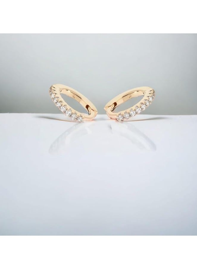 بونكا أقراط بونكا العصرية للفتيات والنساء تستحقها كل امرأة  الذهب الأنف الأذن الأذن أقراط - Image 2