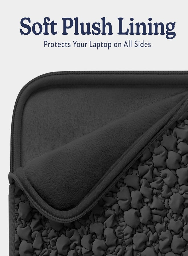 VANDEL Puffy Laptop Sleeve Case, 13-14 inch Laptop Sleeve Bag Case 13.3 Inch, Compatible with Mac Air 13, MacBook Pro 13 in, MacBook 14 in, iPad Pro 12.9, HP Dell ASUS - Image 3