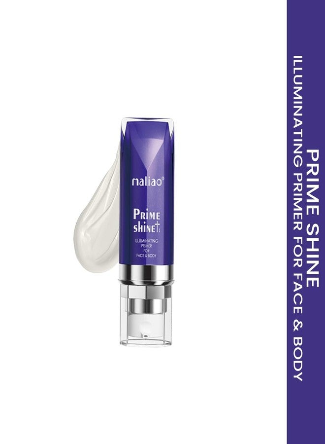 Maliao Prime Shine Illuminating Primer for Face & Body - Radiant Glow, Lightweight Formula, Non-Greasy Texture - Image 3