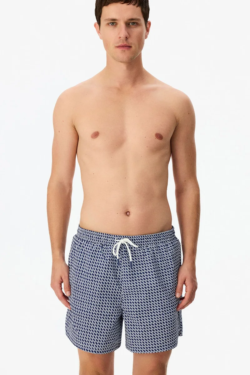 Penti PENTI Men's Countty Club Geometric Print Swim Shorts