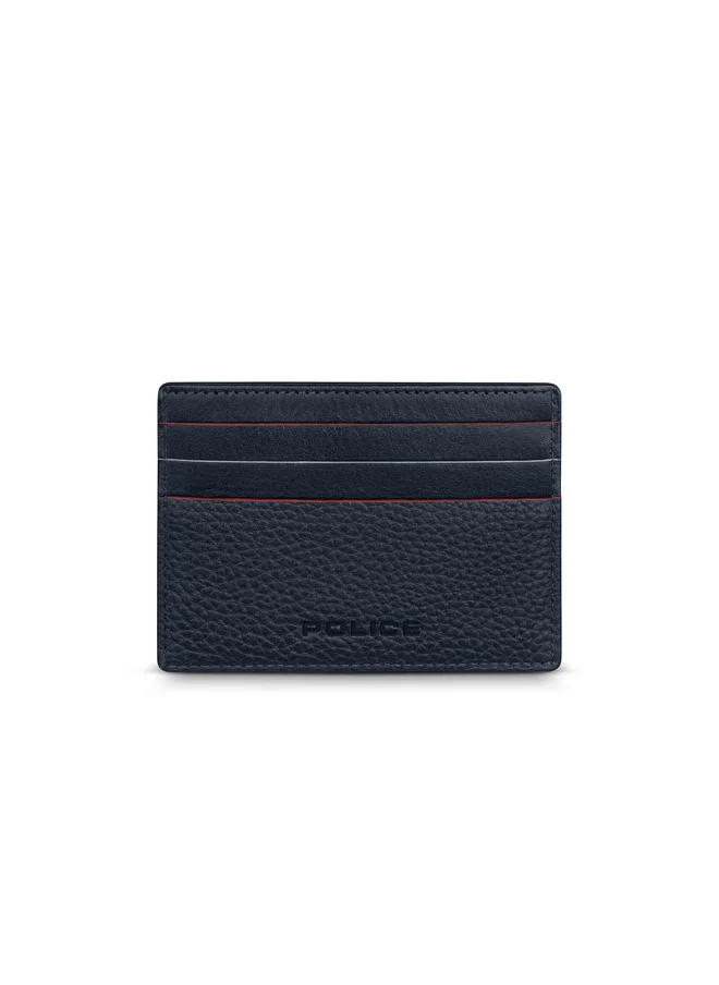 بوليس Genuine Leather Card Case With 3 Card Slots For Men