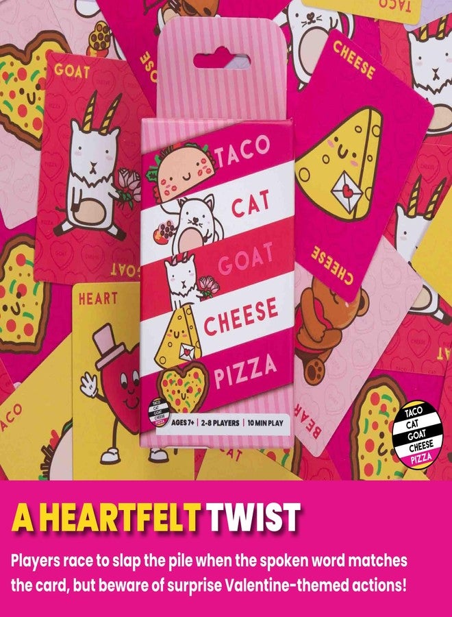 Dolphin Hat Games Taco Cat Goat Cheese Pizza Sweetheart Edition Card Game for Family Game Night | Candy-Free Valentine's Gifting | Easy to Play 15 Minute Rounds | Fun for Kids, Teens, Adults, and Families | 2-8 Players - Image 4