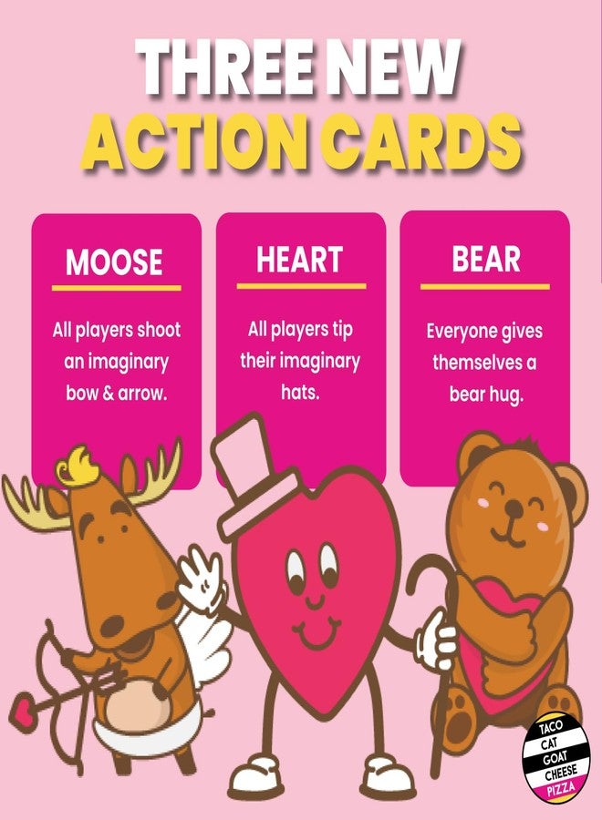 Dolphin Hat Games Taco Cat Goat Cheese Pizza Sweetheart Edition Card Game for Family Game Night | Candy-Free Valentine's Gifting | Easy to Play 15 Minute Rounds | Fun for Kids, Teens, Adults, and Families | 2-8 Players - Image 5