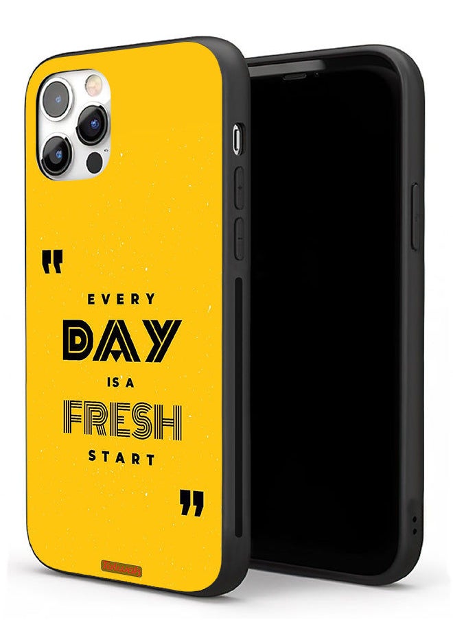 Tolwak Apple iPhone 11 Pro Max Protective Case Every Day Is A Fresh Start  - Image 1