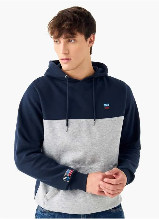 FAV Panelled Hoodie with Kangaroo Pocket