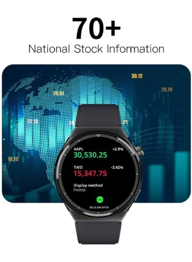 KENNETH SCOTT Kenneth Scott Unisex Multi Color Dial Smart Watch with Interchangeable Strap - KG9X-XSBBH