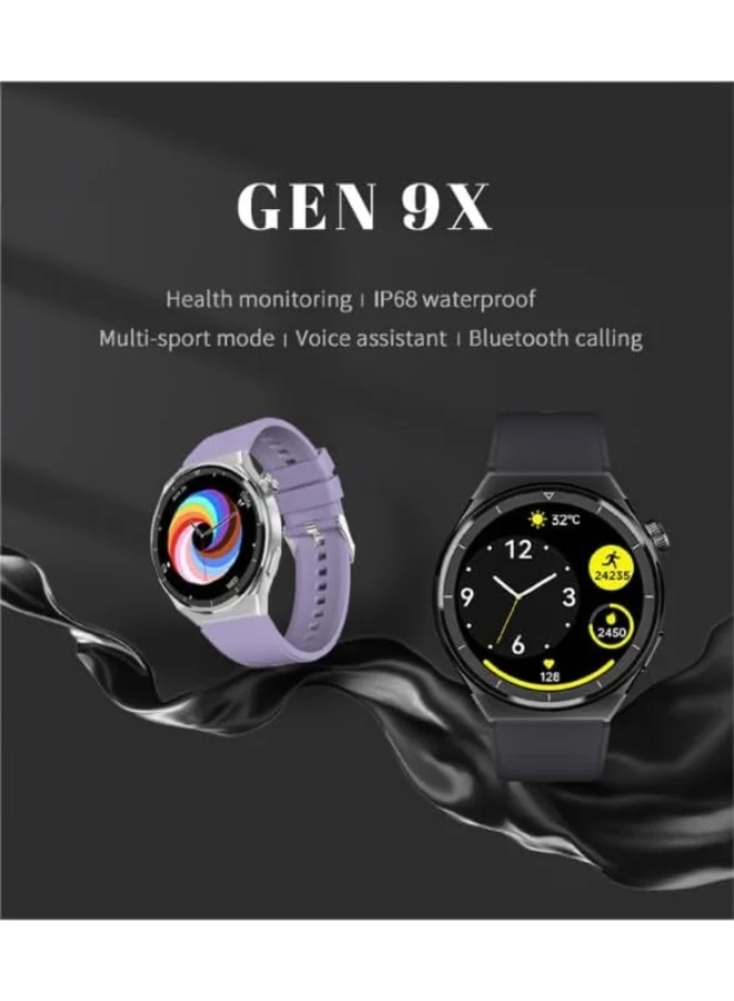 KENNETH SCOTT Kenneth Scott Unisex Multi Color Dial Smart Watch with Interchangeable Strap - KG9X-XSBBH