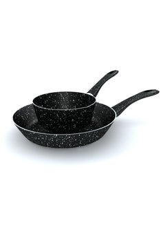 Granite Casserole Size 16 cm + Frying Pan Size 26 cm Black - pzsku/ZFA13C2AC72DE9A2088CEZ/45/_/1735123072/bd447293-06a6-4625-bf24-aa50a45b2aad