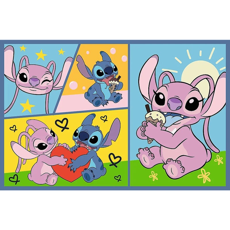 Trefl - Stitch 2x70 Puzzle - 34444 - Image 2