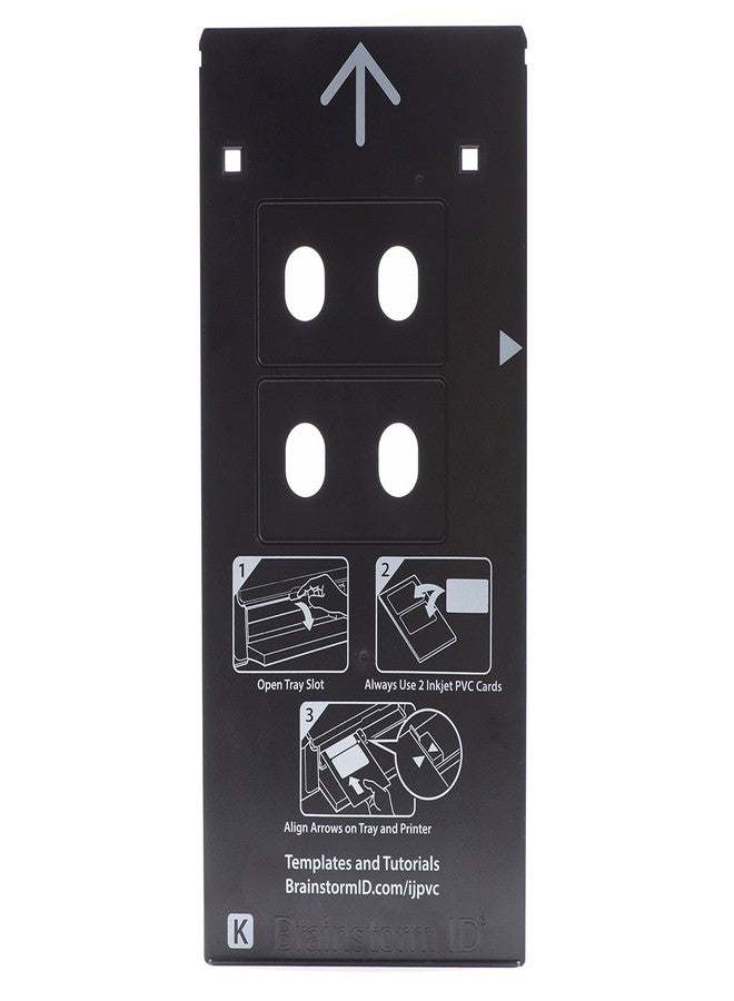 براين ستورم أي دي صينية بطاقات PVC للطابعات النافثة للحبر من طراز Canon PIXMA PRO-10 و PRO-100 (طابعات Canon K Tray) - Image 1