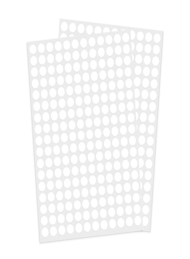 YIKIADA 2040 PCS Dot Stickers 0.4" Round Labels Circle Color Coding Decals Colored Tags for Office Classroom Home Yard Sale White - Image 1