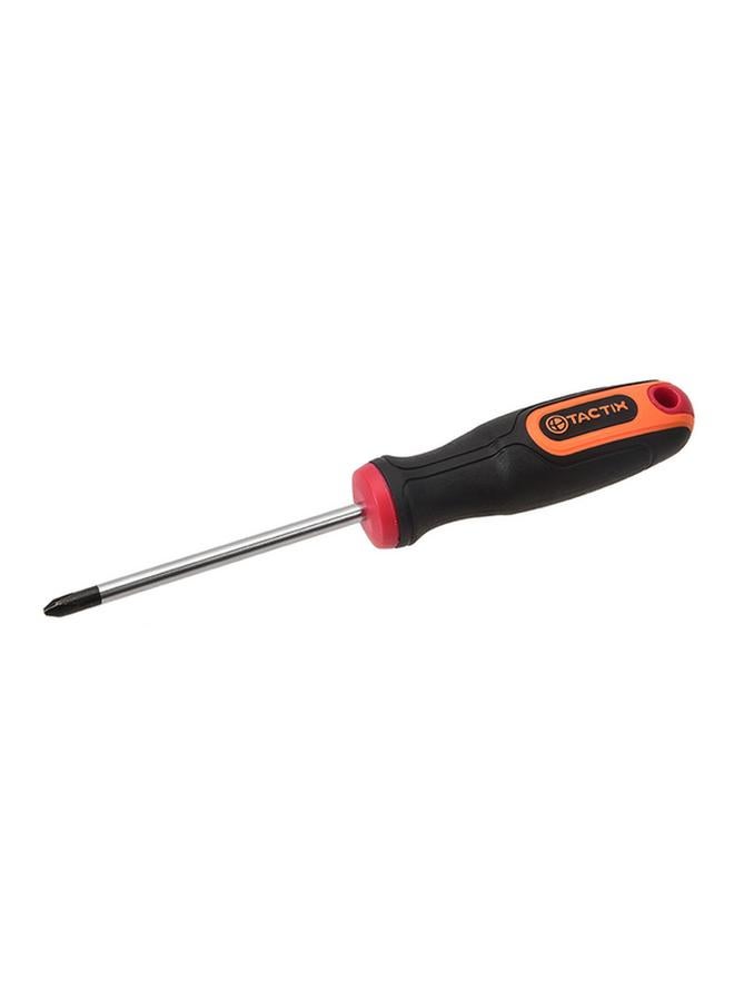 Tactix Tricolour Soft Grip Handle Magnetic Tip Phillips Screwdriver Multicolor #3 x 150mm 205041  - Image 2