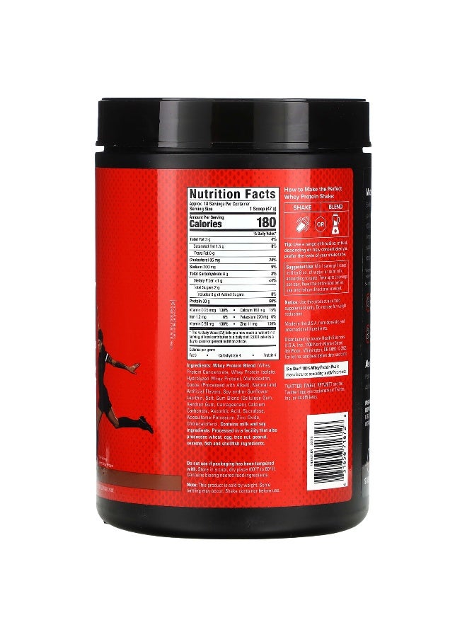 SIX STAR SIXSTAR, 100% Whey Protein Plus, Triple Chocolate, 1.82 lbs (826 g) (Packaging may vary) - Image 2
