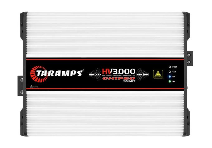 Taramp's Taramps Hv3000Chipeosmar Multi-Impedance Amplifier 1-Channel Of 3000 Watts Rms Equipped With Advanced Power Control Car Audio System - Image 1