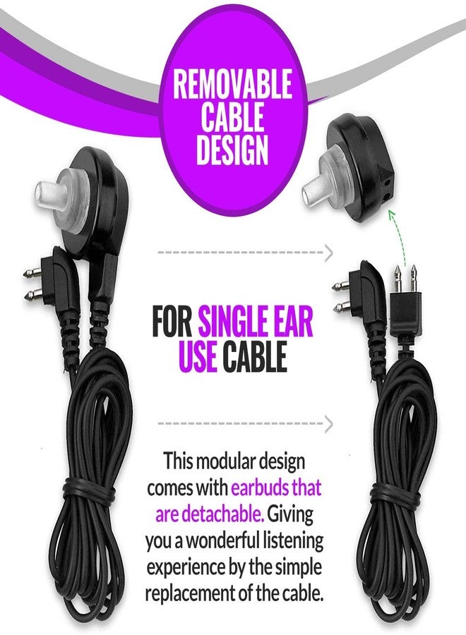 أف سي أس مكبر الصوت الشخصي ومكبر الصوت - Pocket Sound من FCS مع سماعات أذن أحادية وثنائية الأذن مزودة بميكروفونات. أفضل سماعة أذن للبالغين أو كبار السن. - Image 2