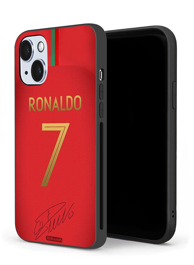 Tolwak Apple iPhone 14 Protective Case Ronaldo 7 - Image 1