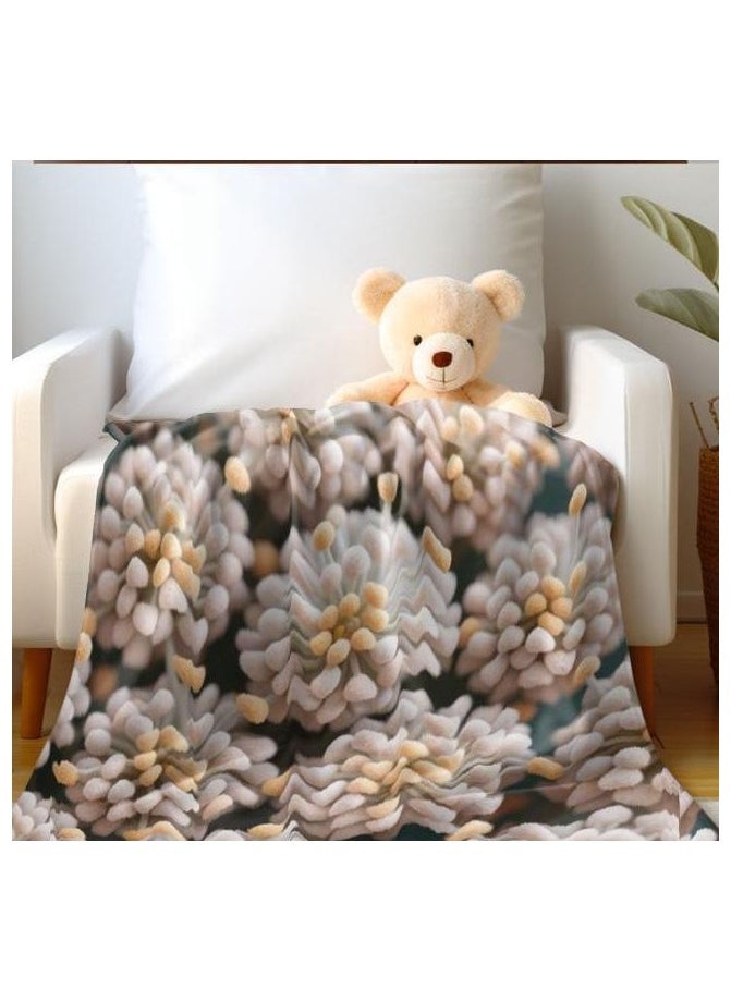 General - Baby and children's cartoon flannel thin blanket (warm and comfortable, suitable for sleep, game use) 70cm*100cm - 1193 - Image 1