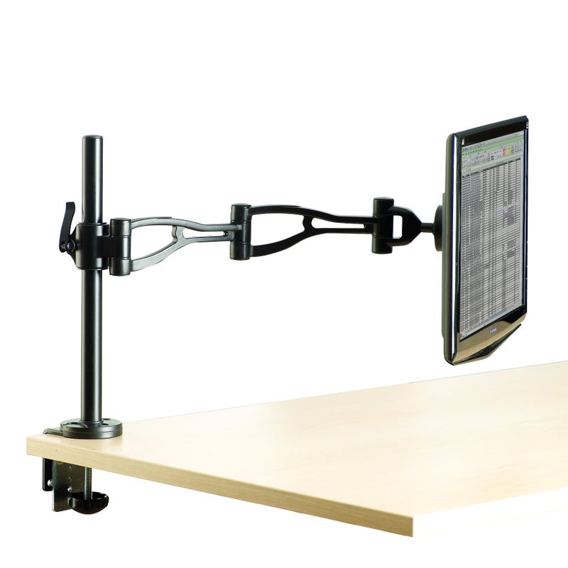 Fellowes 8041601 Professional Series Adjustable Depth Computer Monitor Stand for Desk with Single Monitor Arm, 30 Inch Monitor Capacity - Image 4