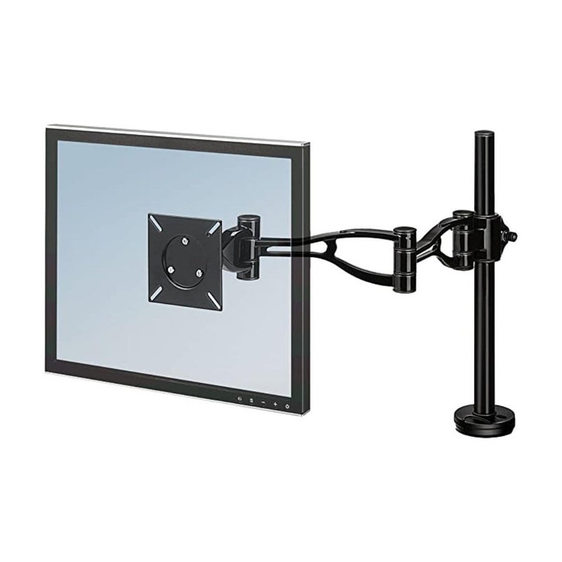 Fellowes 8041601 Professional Series Adjustable Depth Computer Monitor Stand for Desk with Single Monitor Arm, 30 Inch Monitor Capacity - Image 1