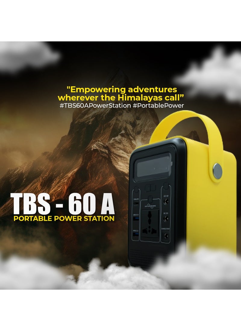 Toby's Toby's Wireless Charger 60A Power Station Lithium Battery 60000mAh Portable Power Station With Inverter Car Jump Starter 60A And 222WH Capacity  - Image 3