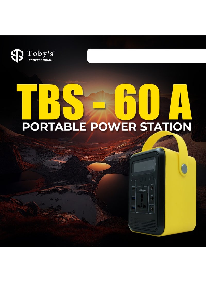 Toby's Toby's Wireless Charger 60A Power Station Lithium Battery 60000mAh Portable Power Station With Inverter Car Jump Starter 60A And 222WH Capacity  - Image 4