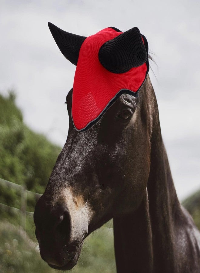 CORHAD Breathable Mesh Mask with Ears Protective Ear Cover for Horses and Comfortable Bonnet for Outdoor Use Essential Horse Gear and Accessories - Image 5