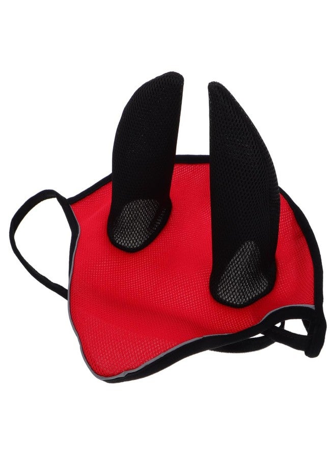 CORHAD Breathable Mesh Mask with Ears Protective Ear Cover for Horses and Comfortable Bonnet for Outdoor Use Essential Horse Gear and Accessories - Image 1