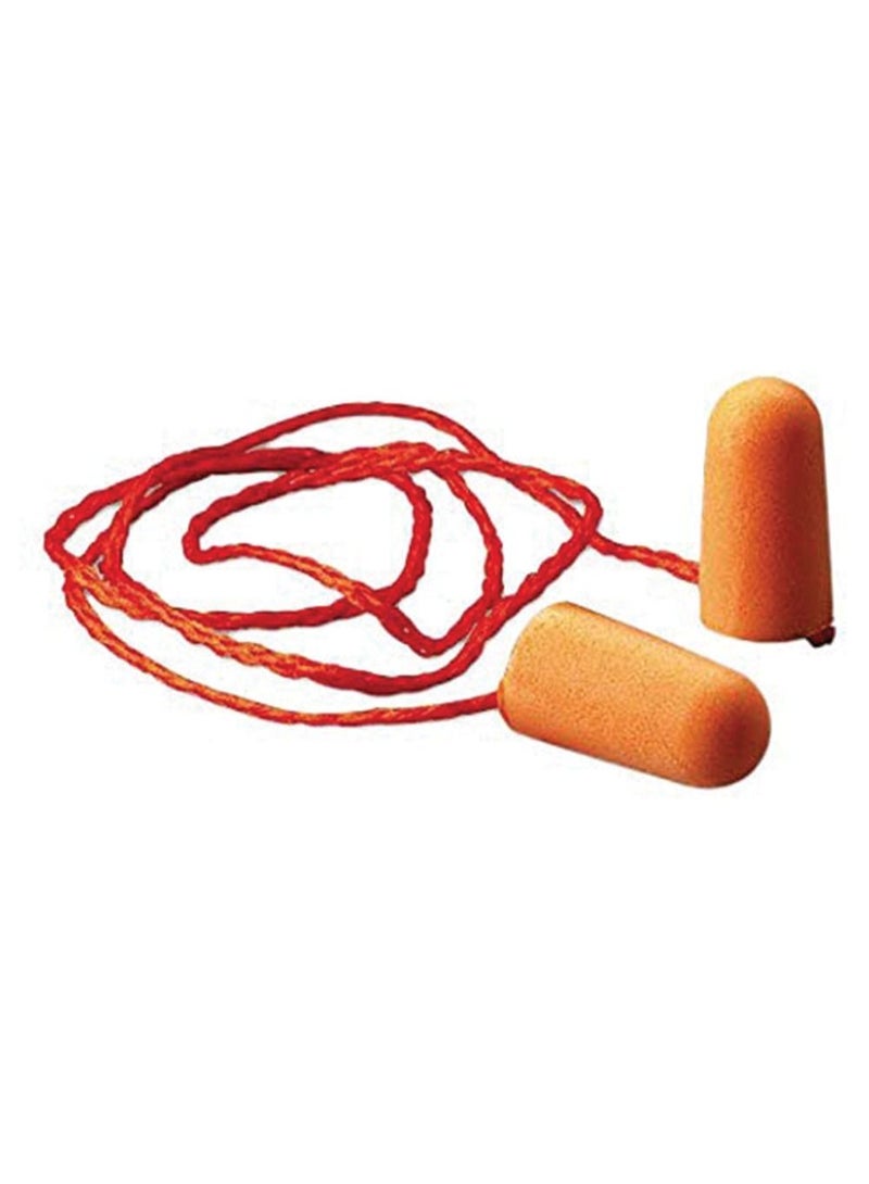 3M 3M Corded Foam Noise Reduction Ear Plugs 1110  - Image 2