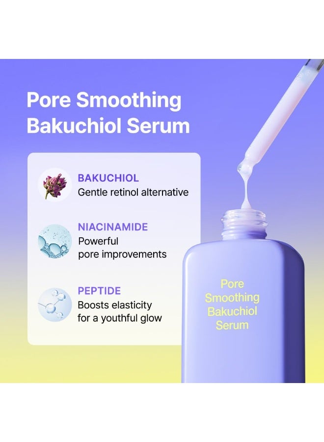 By Wishtrend Pore Smoothing Bakuchiol Serum 30ml, Pore Minimizer Enhanced with Bakuchiol & Niacinamide, Peptide, Increase production of Collagen Fiber, for saggy & enlarged pores - Image 3
