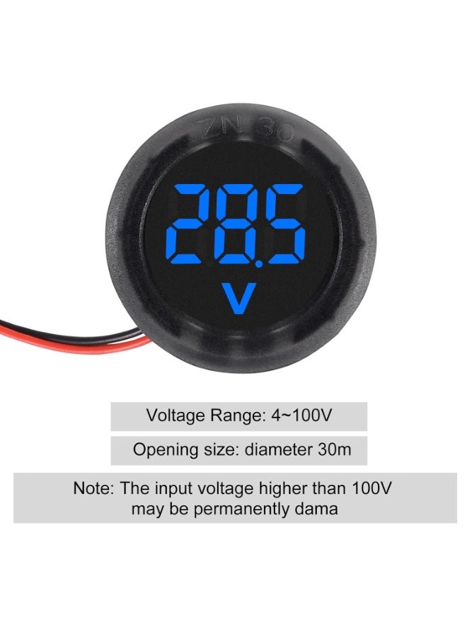 5PCS DC 4 100V Car LED Digital Display - Image 3