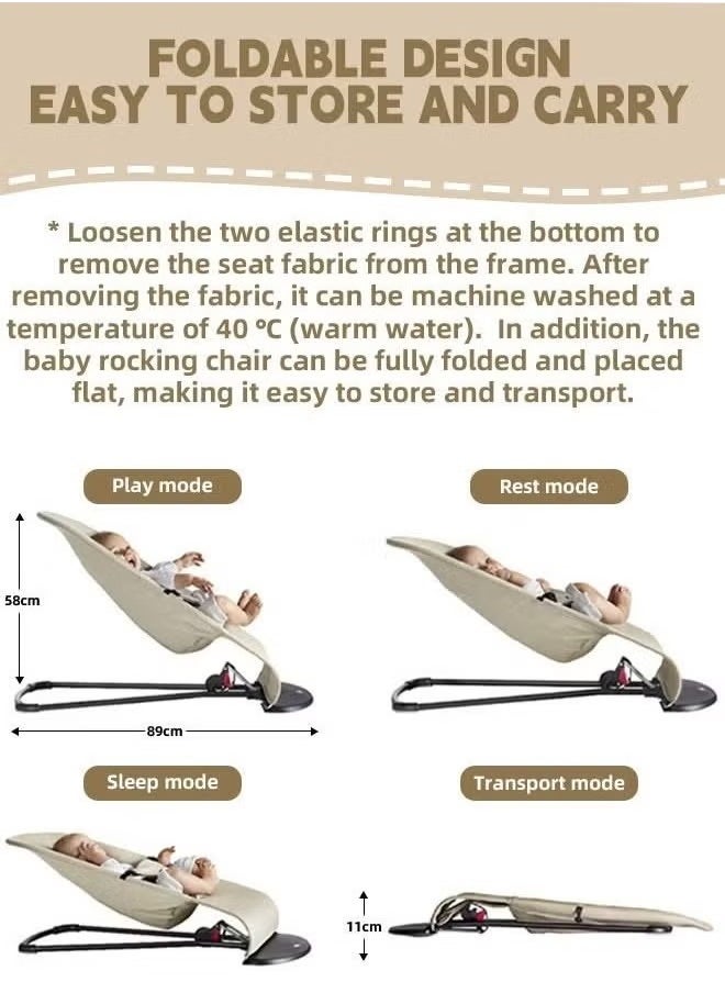 Baby Bouncers for Infants Comfortable and Soothing Bouncer for Babies，Portable Baby Bouncer - pzsku/ZFA150329CB990F378331Z/45/_/1733131023/3e452ffc-839f-45e9-87cb-03160a75d0ba