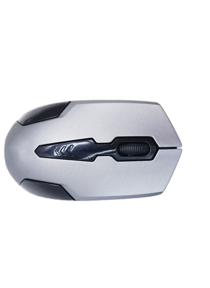 Generic Speed Wireless Mouse Silent Click-Grey Color  - Image 3