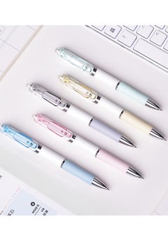 Deli 12-Piece Set of Black Pens, Colorful Exterior  - Image 1