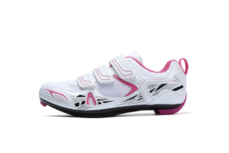 Patavinity Cycling Women Shoes for Bike and Bike+ with Delta-Compatible Bike Cleatsï¼ˆ8.Pink - Image 3