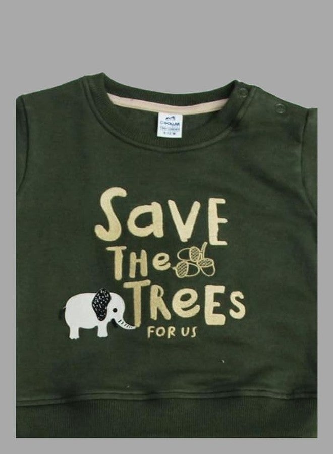 Dollar Junior Tiny Crews Baby Boys Casual T-Shirt Pant Set (KWRN10033_9-12M) Multicolour - Image 3