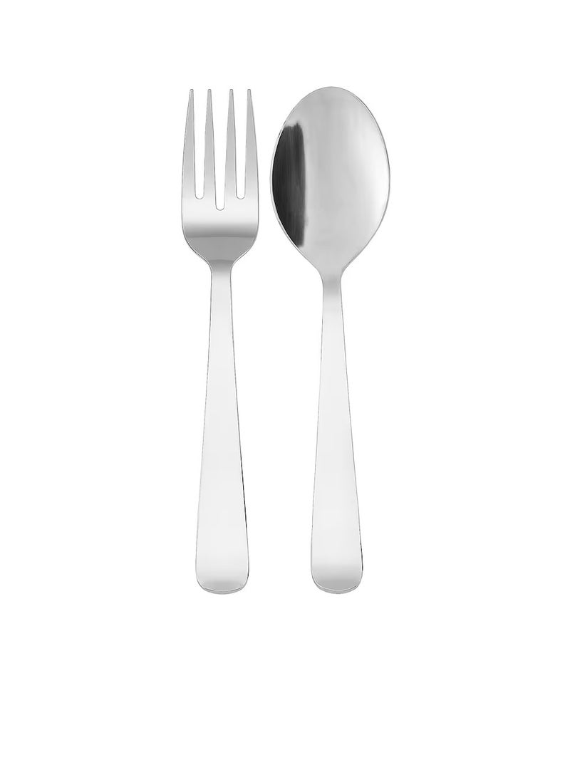 2-piece salad servers set, stainless steel22 cm - Image 3