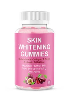 Ocean Skin Whitening Gummies 60 Gummies, Skin Brighting, Anti Aging with Glutathione, Collagen, Collagen Gummies  - Image 1