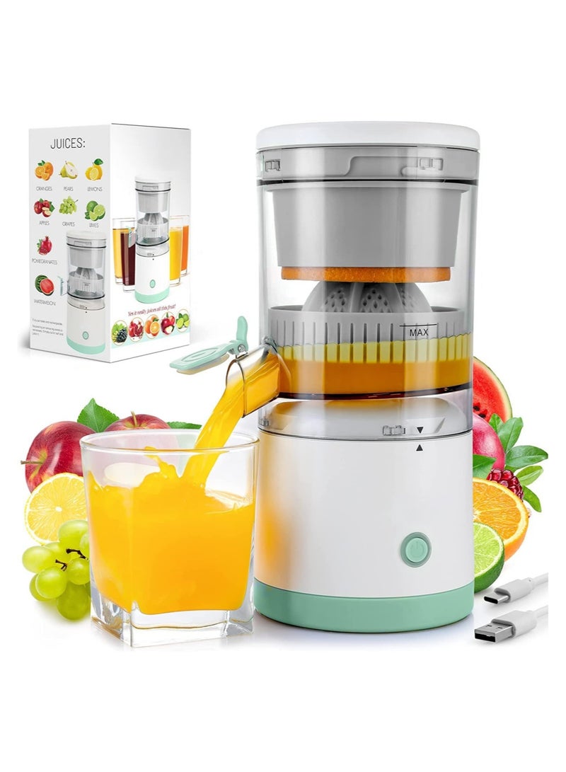 ELTRAZONE Portable Electric Citrus Juicer | Hands-Free Portable USB Charging | Powerful Electric Juicer Cordless Fruit Juicer | Multifunctional 1-Button Easy Press - Image 1