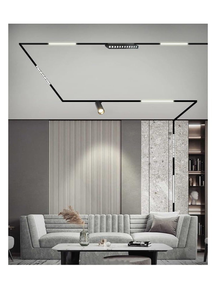 SUN SHINE magnet ceiling recessed magnetic track rail - Image 2