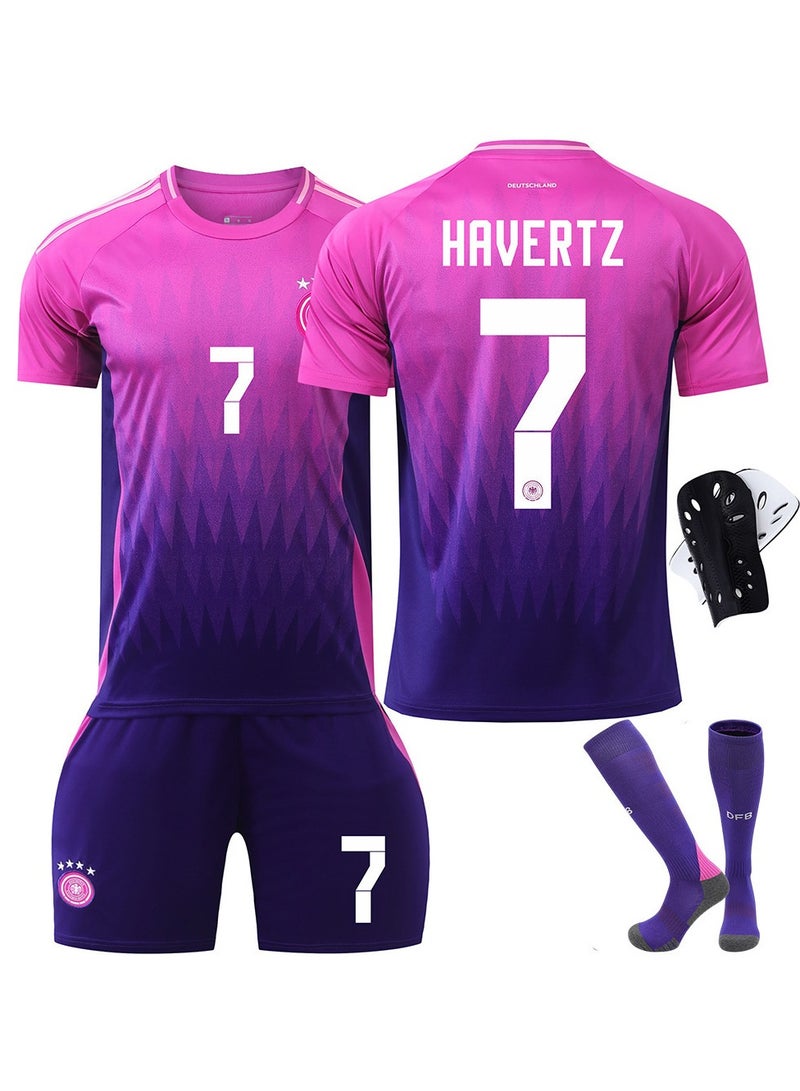 SKT Shiketro 2024 European Cup German Football Uniform Four-piece Set No. 7  - Image 1