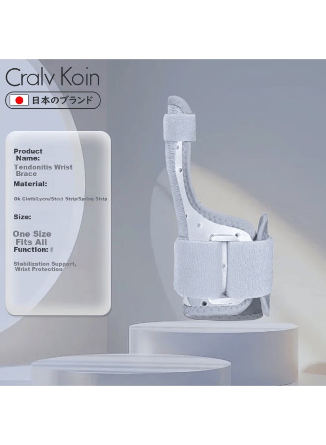 Cralvkoin Medical Trigger Finger Wrist Brace Thumb Joint Support Wrist Splint Aluminum Plate Breathable - Image 5