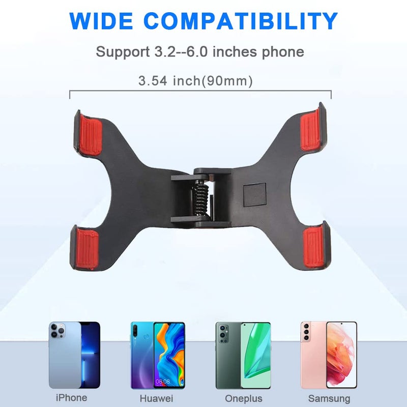 YZtree Phone Holders for Your Car: Windshield Phone Mount with Long Arm, 360Â° Rotation Strong Suction Cell Phone Car Mount, Anti-Shake Stabilizer for iPhone, Samsung, All Smartphones - Image 5