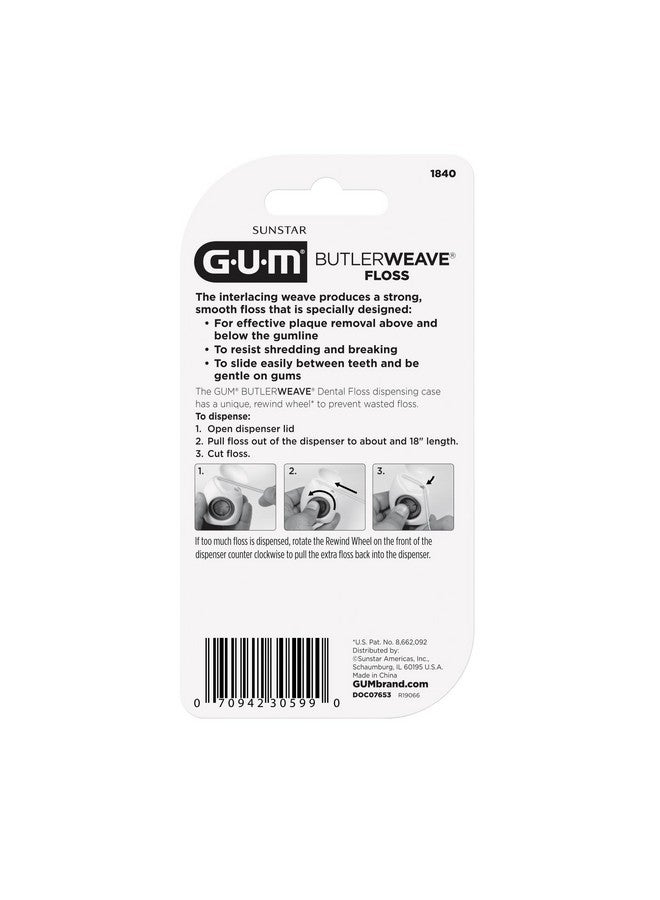 Gum Butlerweave Dental Floss 200 Yard - Image 5