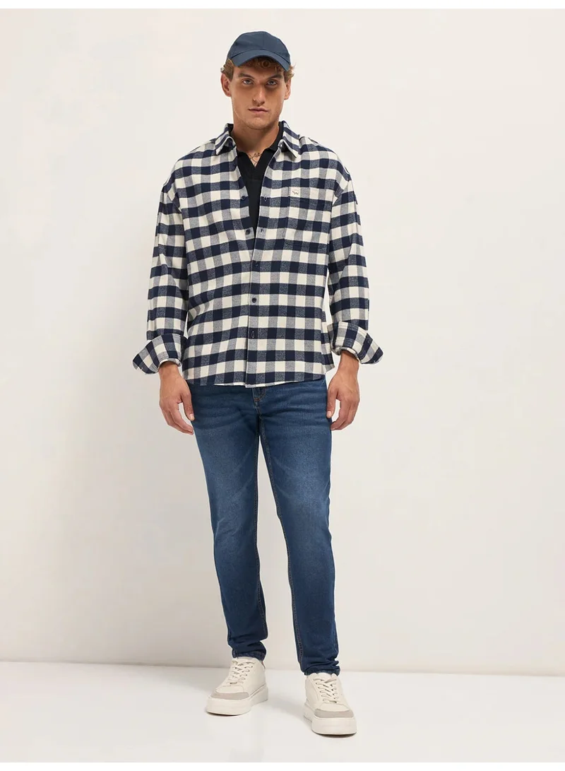 THE BEAR HOUSE  Men’s Long Sleeve Shirt – Classic, Comfortable and Stylish Essential for Work, Travel or Casual Outings for Men | Best Price UAE