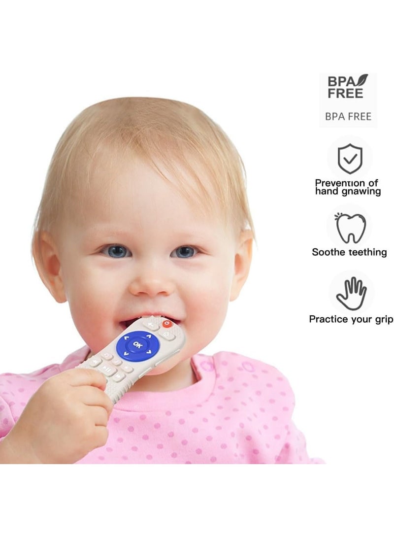 erorex Baby Silicone Remote Control Teether Toy for Infants Food Grade BPA Free - Image 4