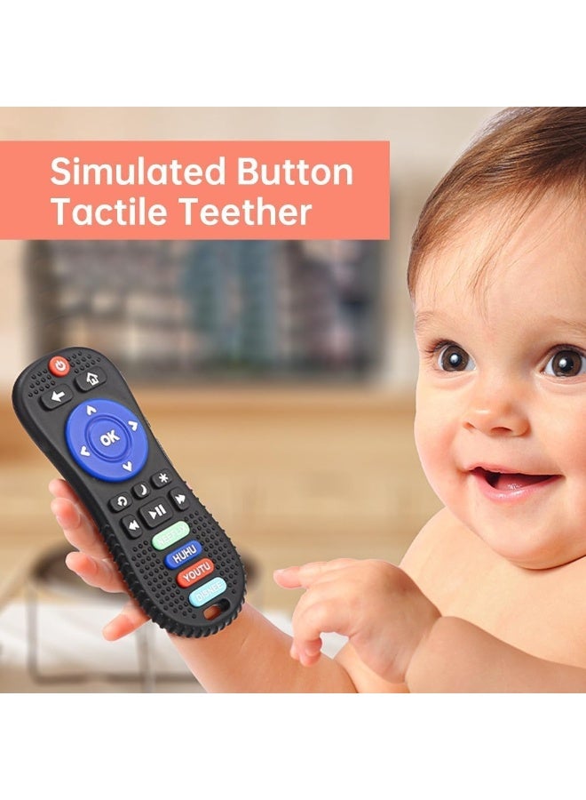 erorex Baby Silicone Remote Control Teether Toy for Infants Food Grade BPA Free - Image 5