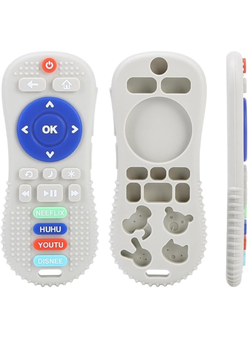erorex Baby Silicone Remote Control Teether Toy for Infants Food Grade BPA Free - Image 3