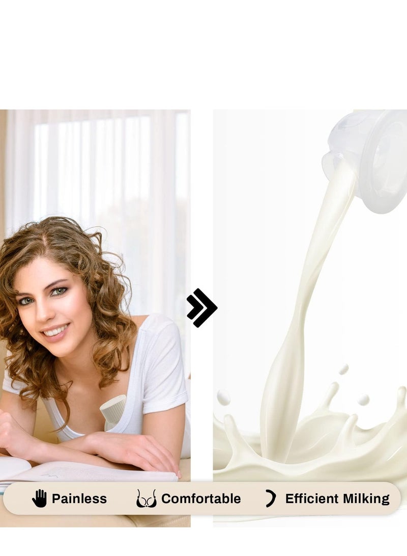 SYOSI Breast Pumps, Portable Wireless Wearable Pump, Rechargeable Hands Free Pump Electric with 3 Modes 9 Levels - Image 5