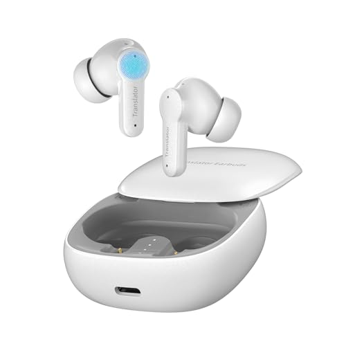Wooask M3 Translator Earbuds Instant Translation Language Translator Device Support 74 Languages and 70 Accents with Offline Package - Image 1
